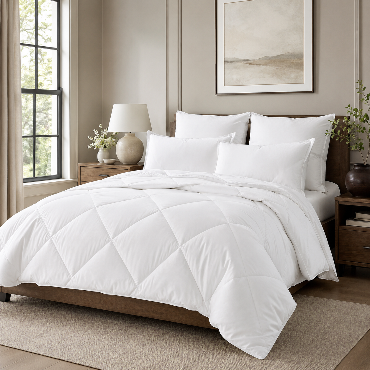 Premium Polyester Bettdecke, Hypoallergen
