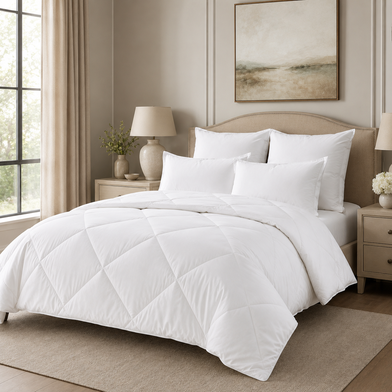 Premium Polyester Bettdecke, Hypoallergen
